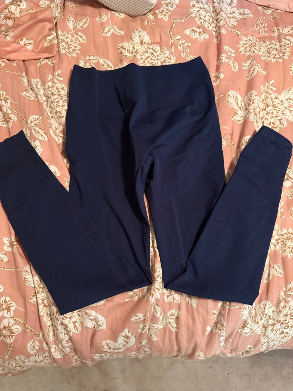 High-Rise Navy Women's Leggings
